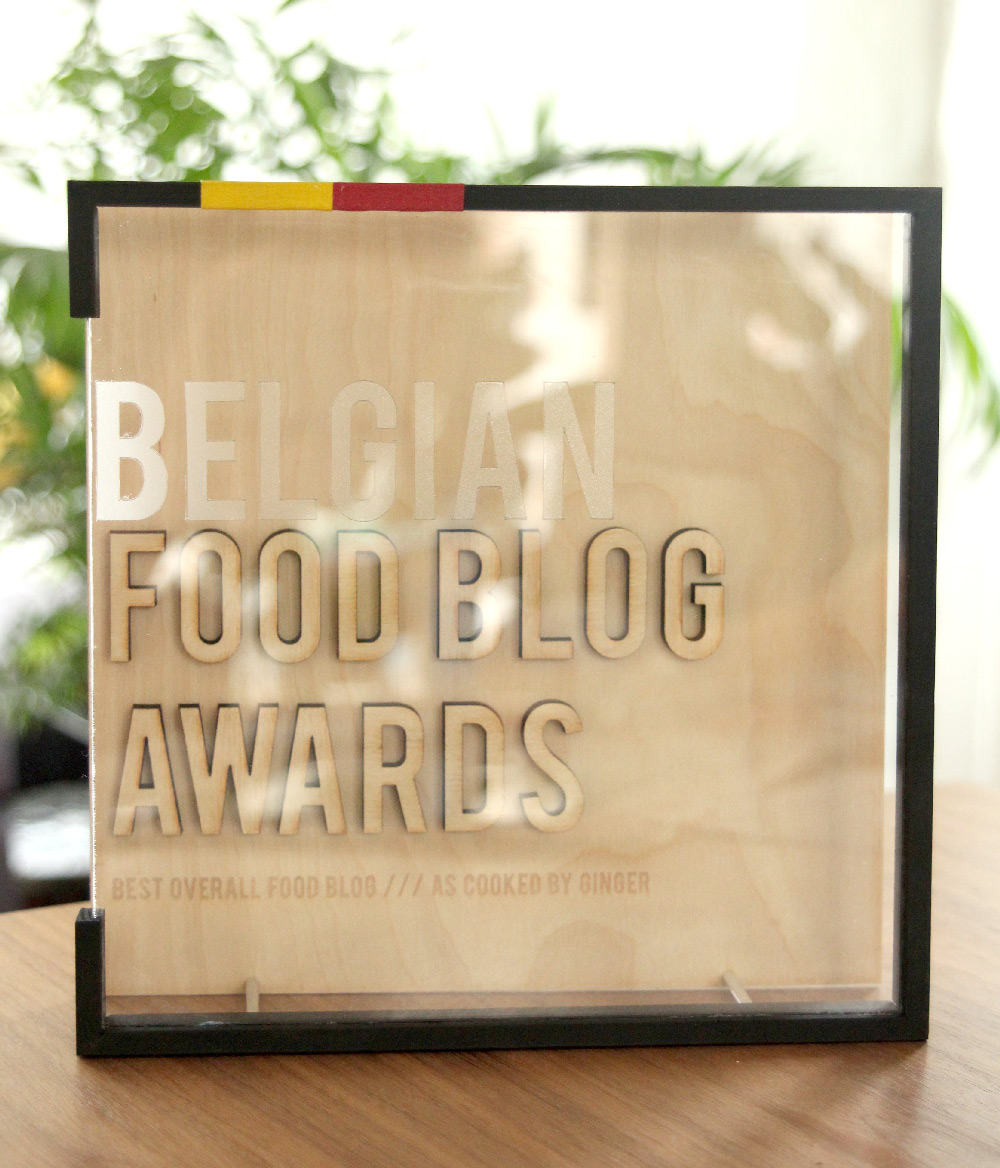 Belgian food blog awards