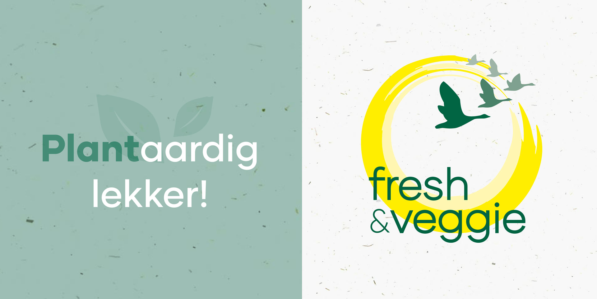 branding_logo-baseline Logo Fresh & veggie + baseline 'plantaardig lekker'