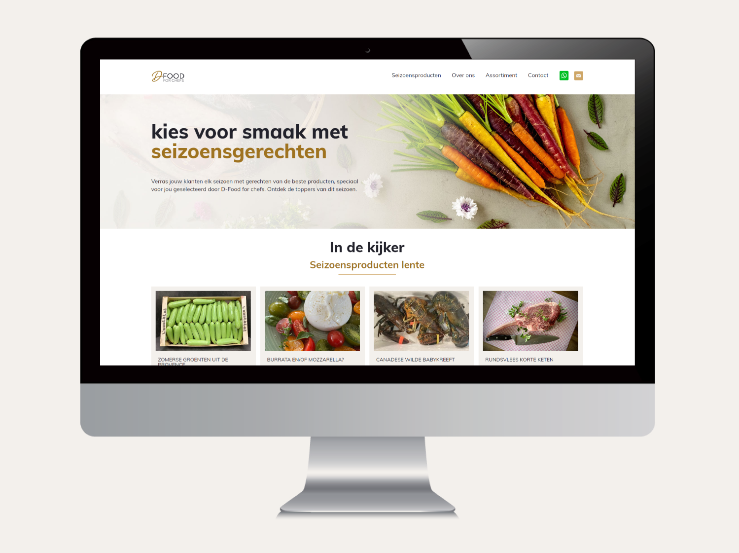 D-Food webdesign